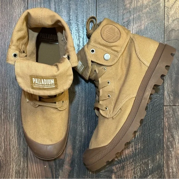 Palladium men’s baggy shoes / boots in Woodlin color way size 12 - Picture 5 of 16